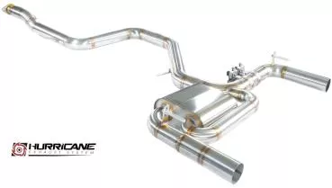 Hurricane Exhaust 3.5" ECE Klappenanlage für Hyundai i30 N Fastback OPF V2